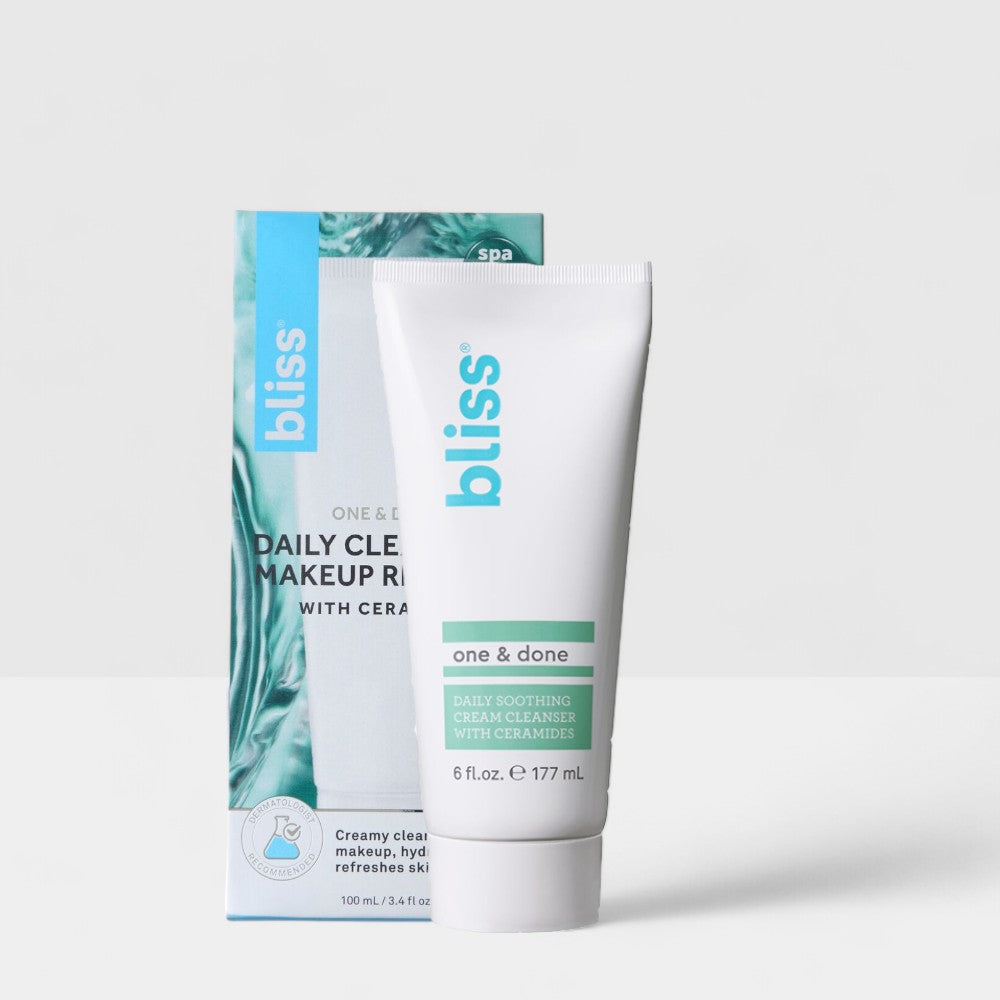 Crema limpiadora calmante diaria BLISS con ceramidas