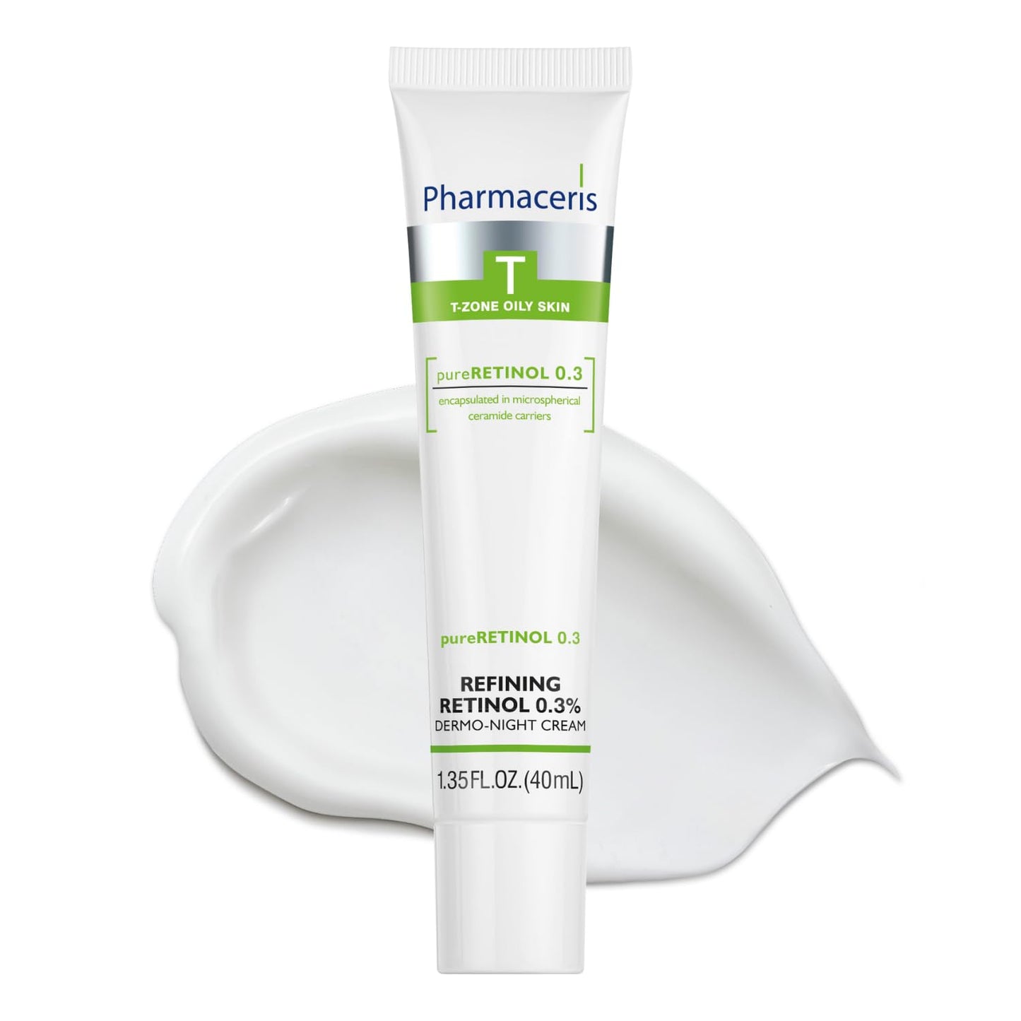 Pharmaceris Dermo - Crema de noche con retinol refinado al 0,3%